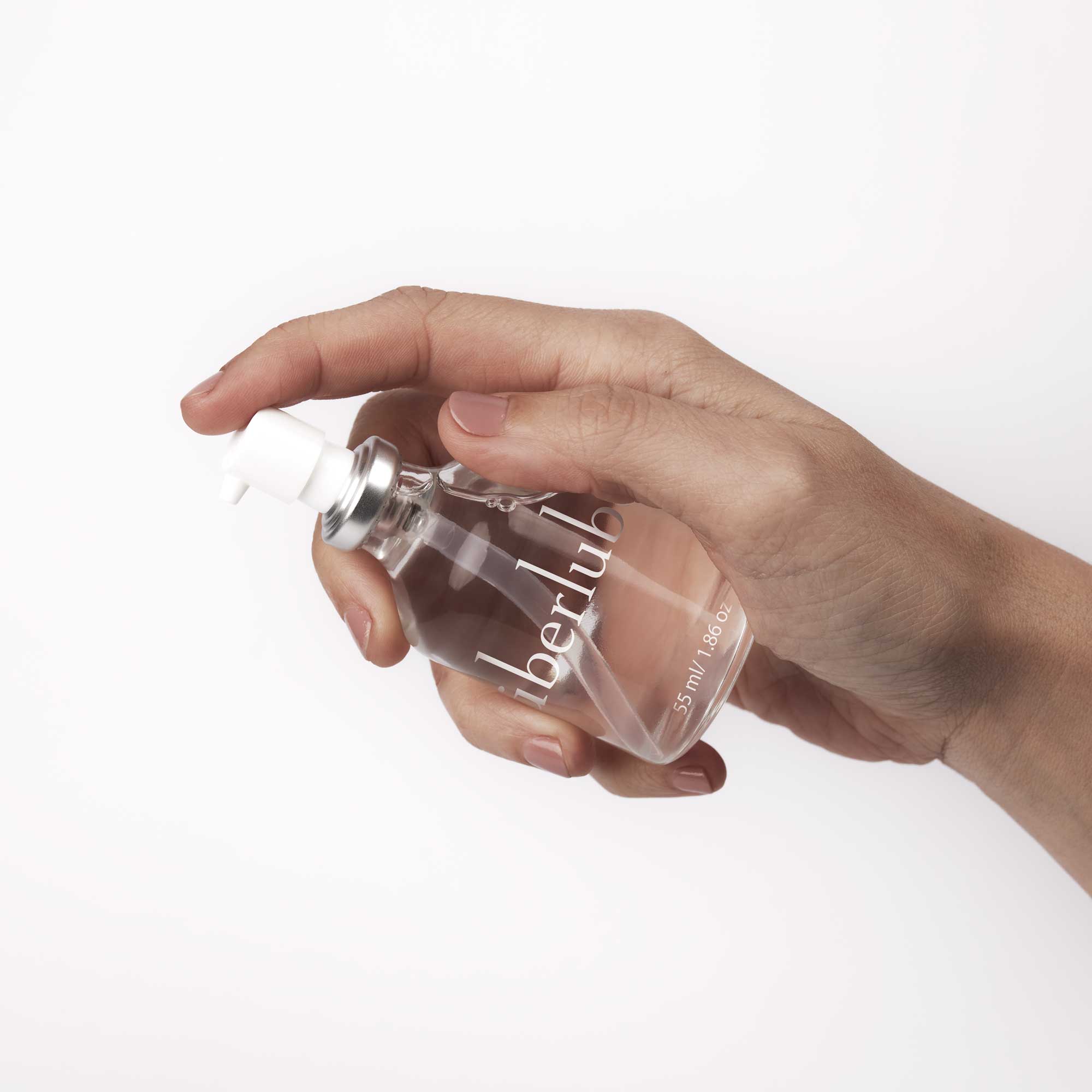 Überlube Silicone Lubricant – Signature Glass Bottle