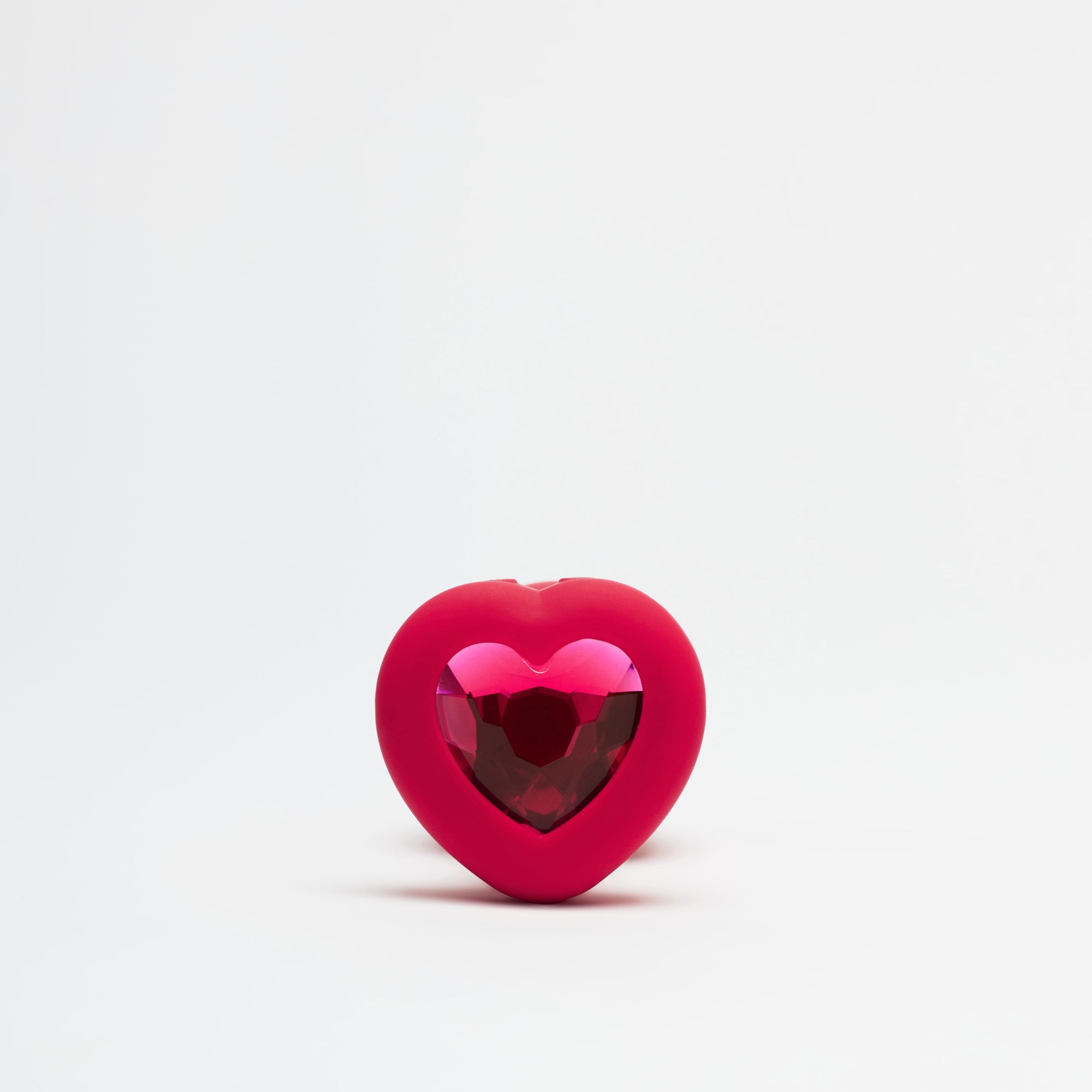b-Vibe Vibrating Heart Shaped Jewel Plug