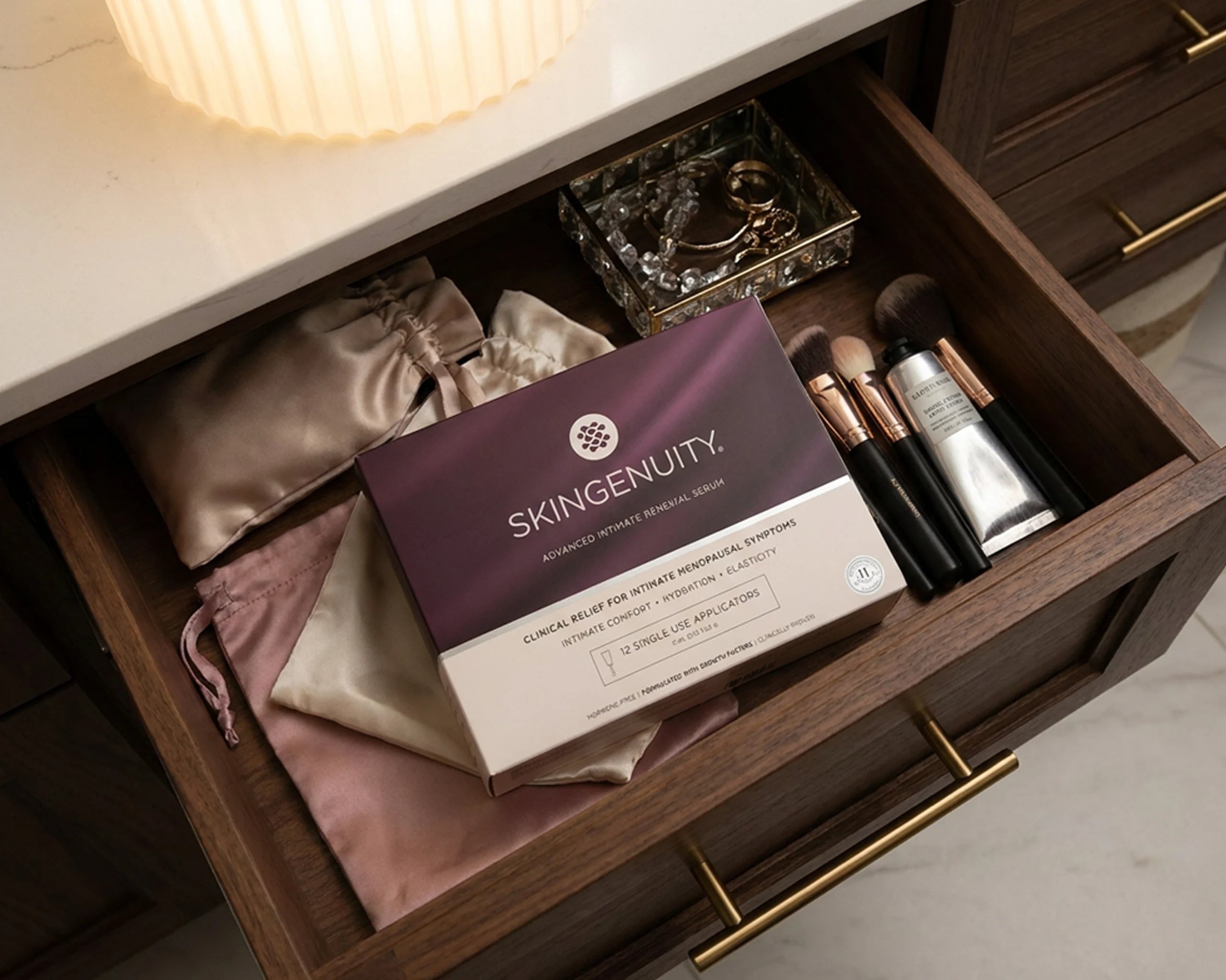 AIRS box in a bedside drawer