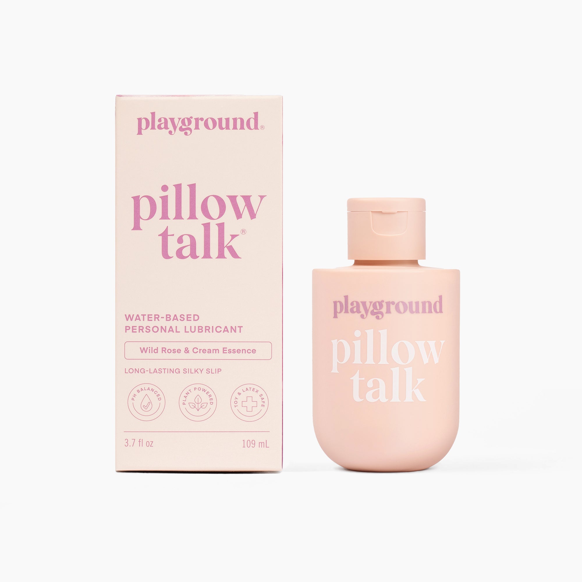 Playground Pillow Talk™ Wild Rose & Cream Lubricant